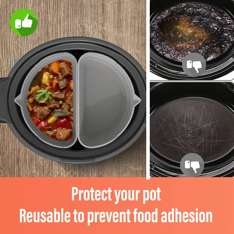 Silicone Slow Cooker Divider - Image 4