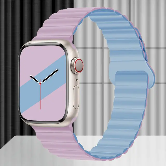 Silicone Strap Band Magnetic Bracelet - Image 12