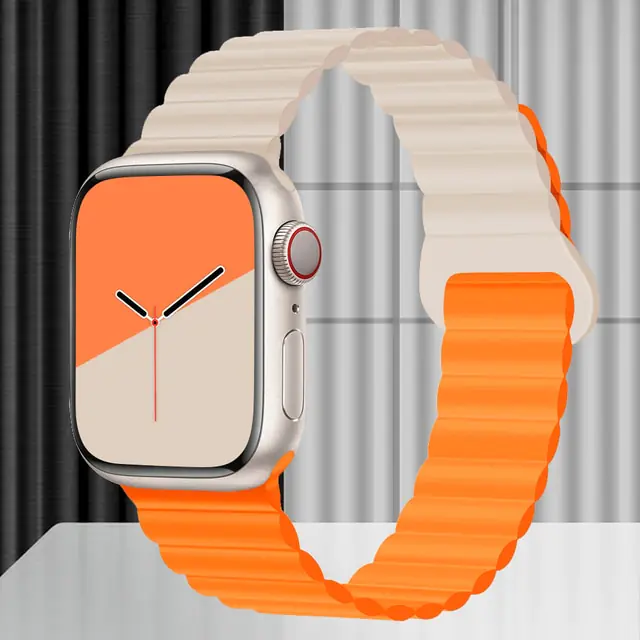 Silicone Strap Band Magnetic Bracelet - Image 13