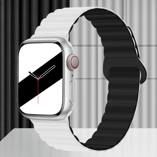 Silicone Strap Band Magnetic Bracelet - Image 19