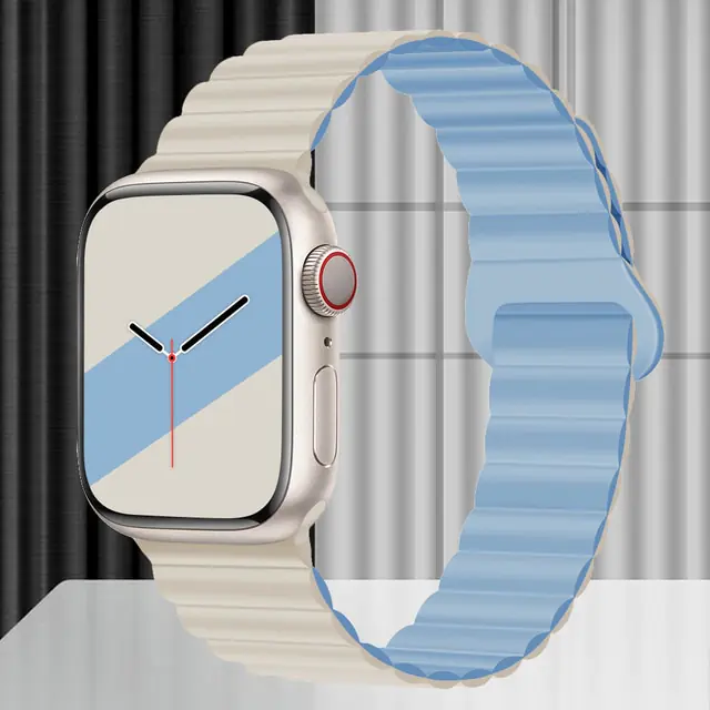 Silicone Strap Band Magnetic Bracelet - Image 25
