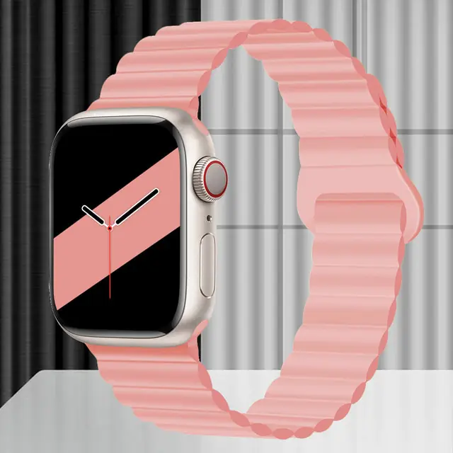 Silicone Strap Band Magnetic Bracelet - Image 30