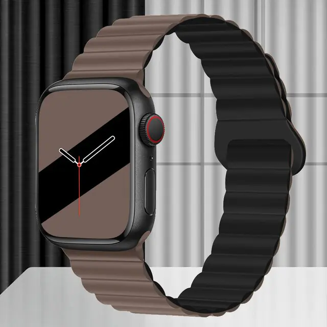 Silicone Strap Band Magnetic Bracelet - Image 35