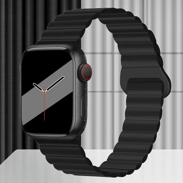 Silicone Strap Band Magnetic Bracelet - Image 37