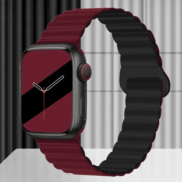 Silicone Strap Band Magnetic Bracelet - Image 45