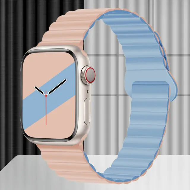 Silicone Strap Band Magnetic Bracelet - Image 50