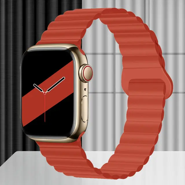 Silicone Strap Band Magnetic Bracelet - Image 54