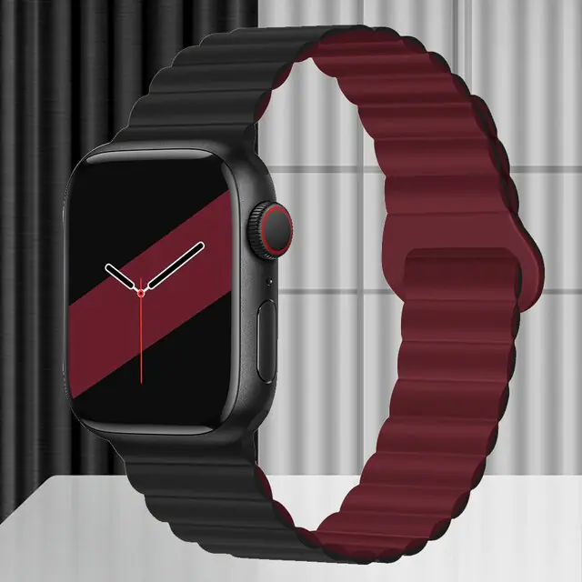 Silicone Strap Band Magnetic Bracelet - Image 55