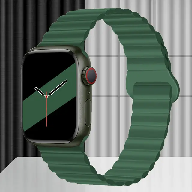 Silicone Strap Band Magnetic Bracelet - Image 56