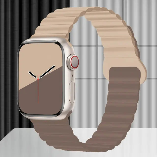 Silicone Strap Band Magnetic Bracelet - Image 61