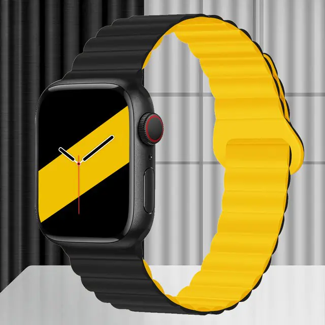 Silicone Strap Band Magnetic Bracelet - Image 62