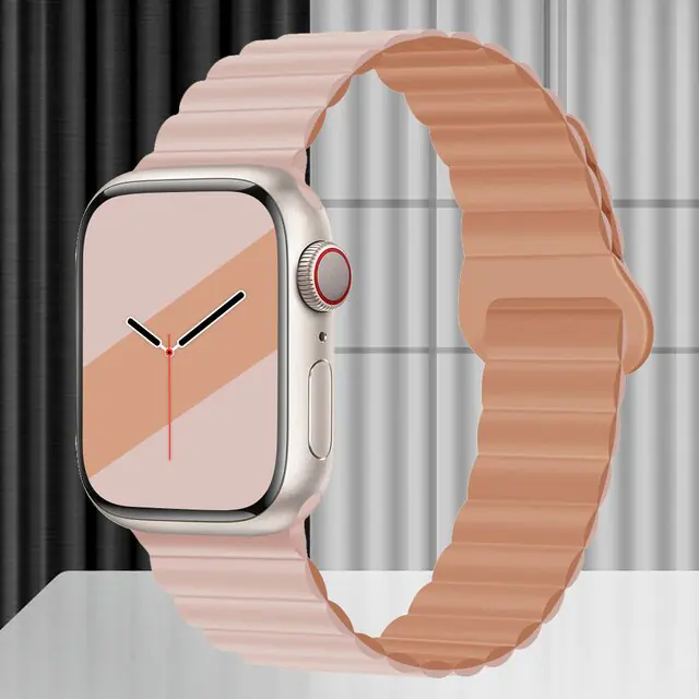 Silicone Strap Band Magnetic Bracelet - Image 66