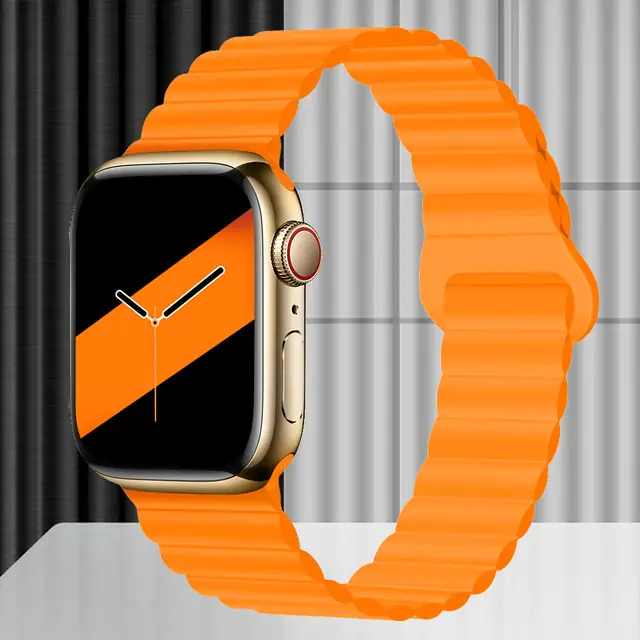 Silicone Strap Band Magnetic Bracelet - Image 8
