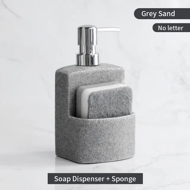 Sink Countertop Liquid Hand Soap Dispenser Pump Bottle Caddy - Image 13
