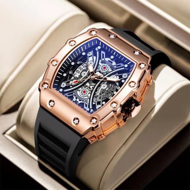 Skeleton Dial Sports Watch - Image 7