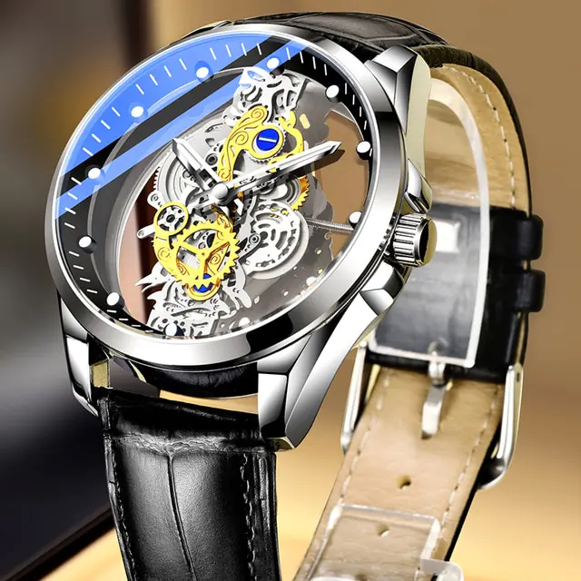 Skeleton Vintage Men's Watch - Image 10