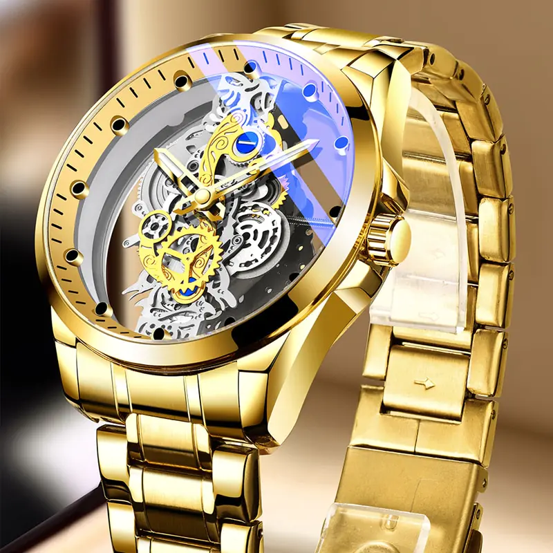 Skeleton Vintage Men's Watch - Image 3