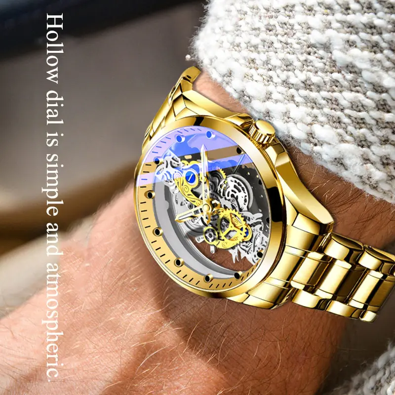 Skeleton Vintage Men's Watch - Image 4