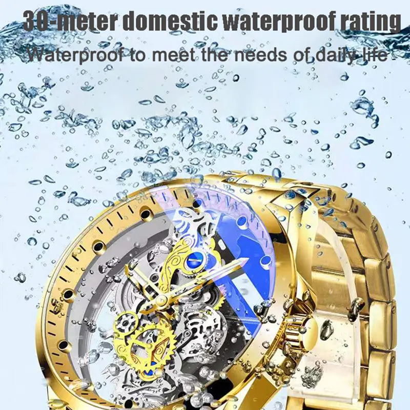 Skeleton Vintage Men's Watch - Image 5