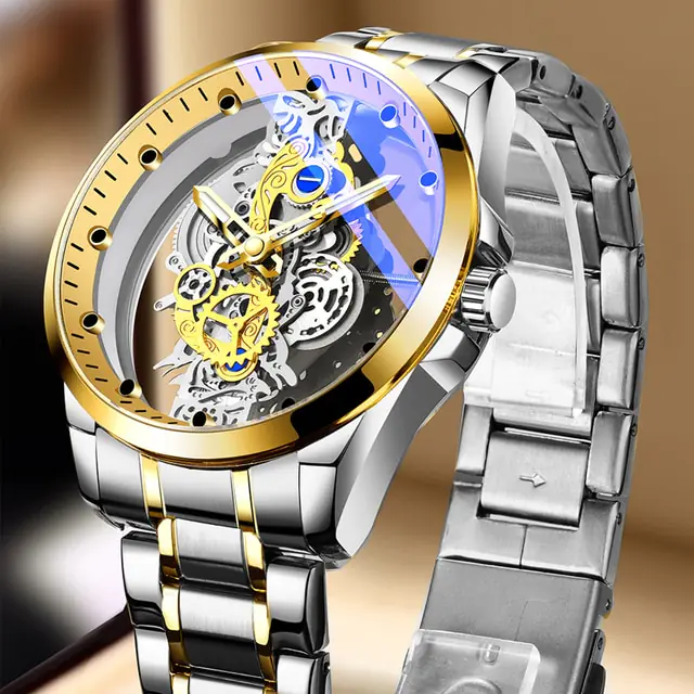 Skeleton Vintage Men's Watch - Image 9