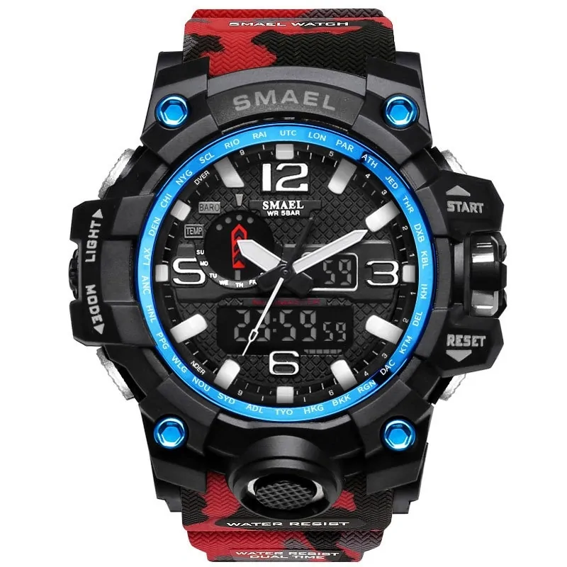 SMAEL Brand Men Sports Watches Dual Display - Image 10