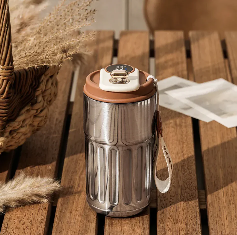 Smart Digital Thermal Bottle - 450ml - Image 6
