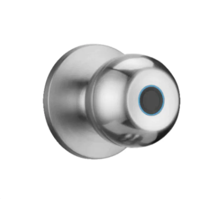 Smart Round Door Lock Ball Lock Household Smart Lock One Hold Open Fingerprint Lock - Image 4