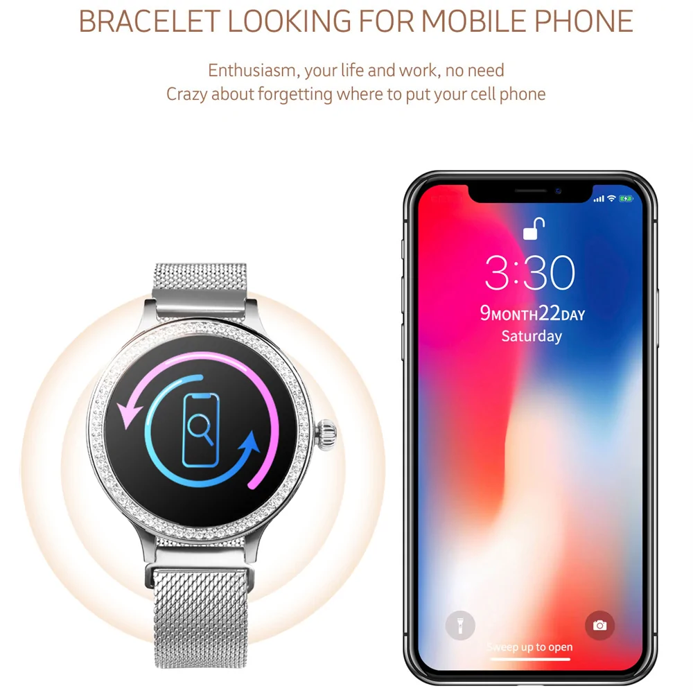 Smart Watch Bracelet For Women - Image 2
