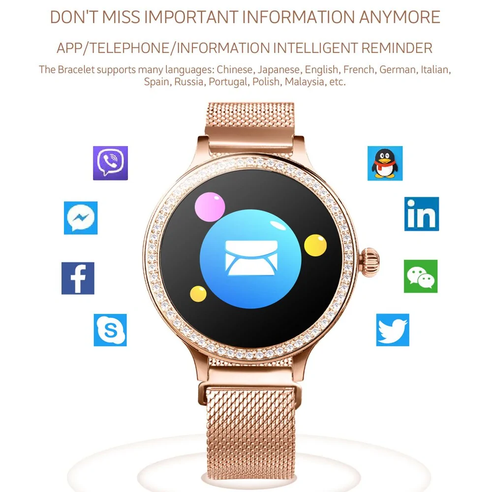 Smart Watch Bracelet For Women - Image 6