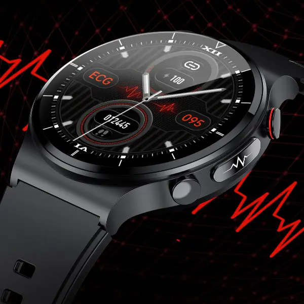 Smart Watch Men Body Temperature Blood Pressure Heart Rate - Image 4