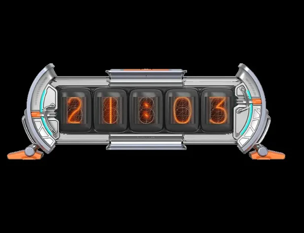 Smart WiFi RGB Digital Clock – App-Controlled Cyberpunk LED Display - Image 2