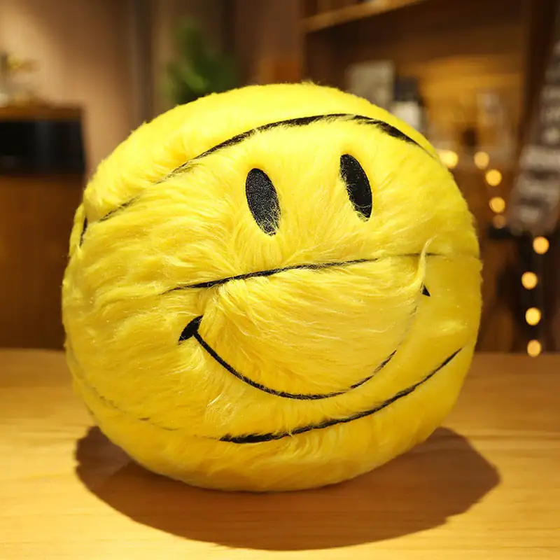 Smile Basketball Plushie Throw Pillow - Image 11
