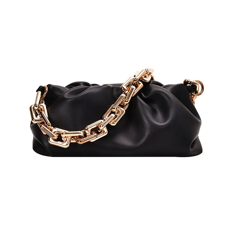 Soft Leather Cloud Bag: Women's Single Shoulder Purse - Image 12