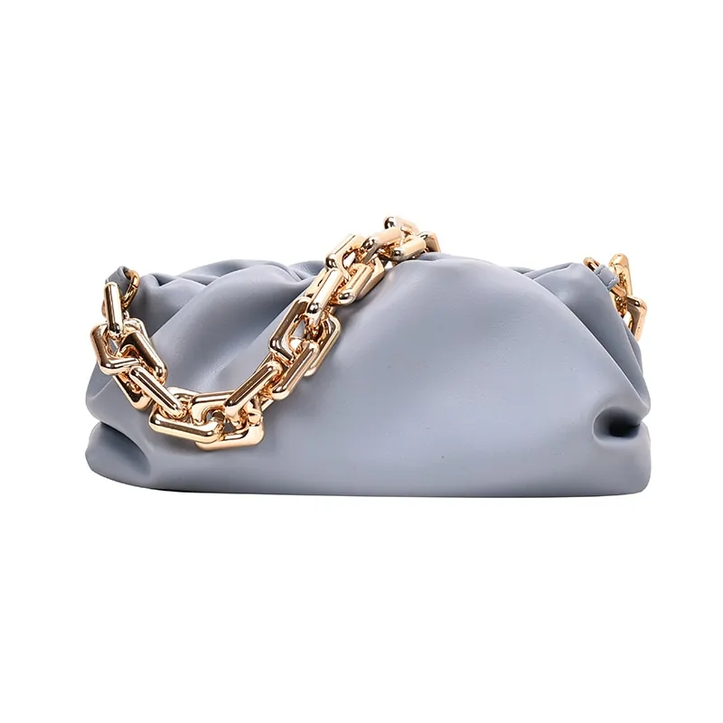 Soft Leather Cloud Bag: Women's Single Shoulder Purse - Image 13