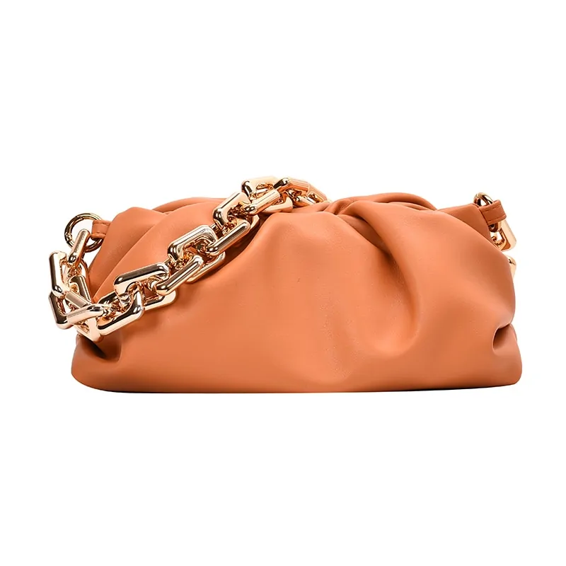 Soft Leather Cloud Bag: Women's Single Shoulder Purse - Image 15