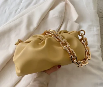 Soft Leather Cloud Bag: Women's Single Shoulder Purse - Image 2