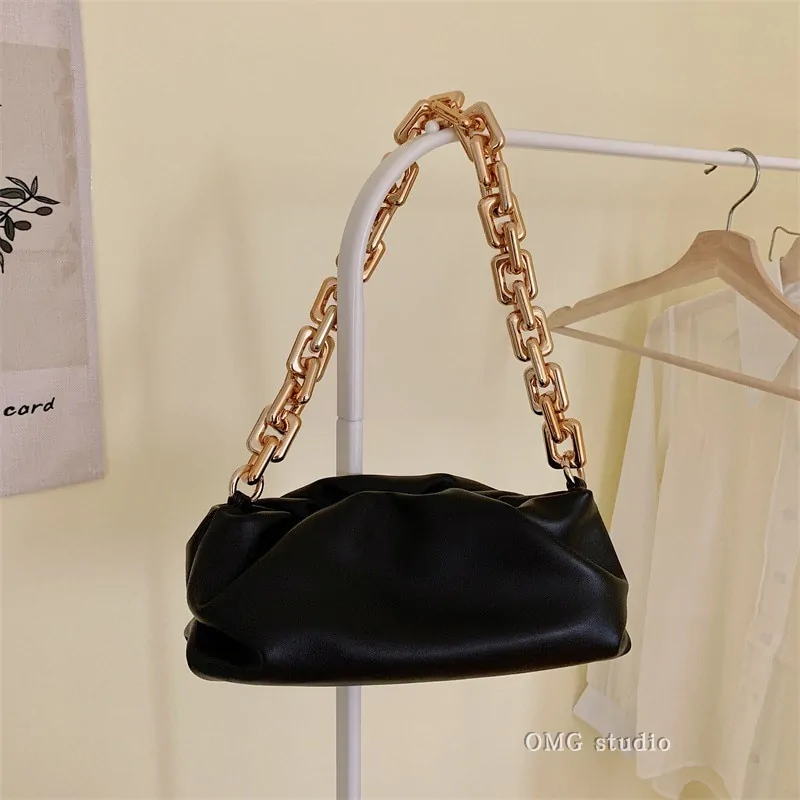 Soft Leather Cloud Bag: Women's Single Shoulder Purse - Image 20