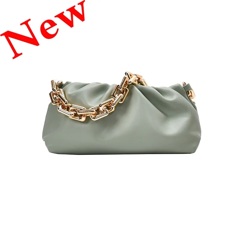 Soft Leather Cloud Bag: Women's Single Shoulder Purse - Image 22