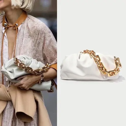 Soft Leather Cloud Bag: Women's Single Shoulder Purse - Image 27