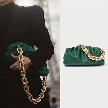 Soft Leather Cloud Bag: Women's Single Shoulder Purse - Image 30