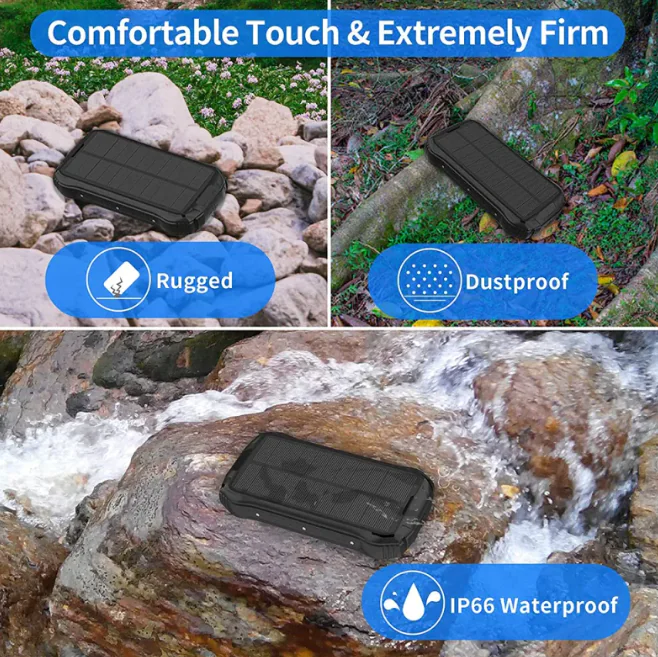 Solar 26800mAh Power Bank with 3.1A Typ-C - Image 6