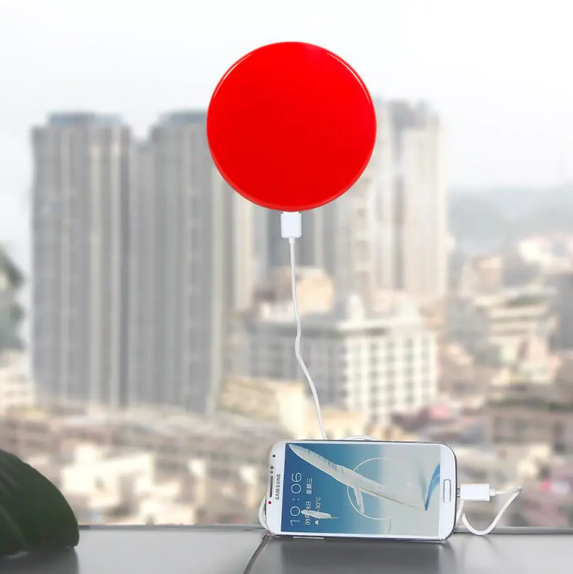 Solar-Powered Mobile Charger with Suction Cup Mount - Image 6