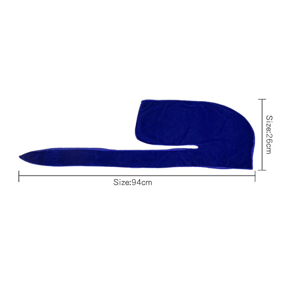 Solid Color Velvet Long Tail Durags - Image 6