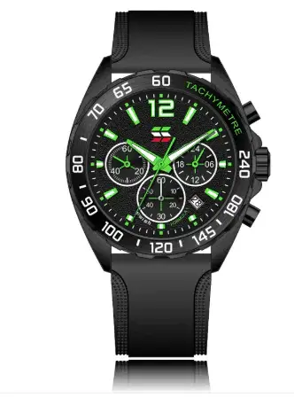 Sporty Six-Pin Quartz Watch - Image 11