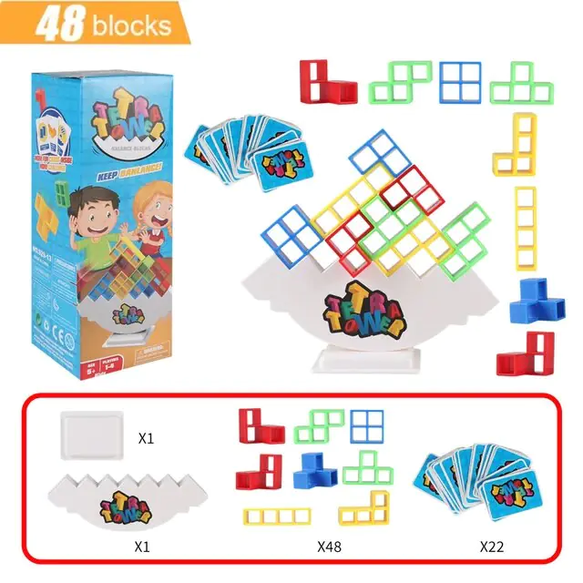 Stacking Blocks Tetra Tower Balance Game - Image 7