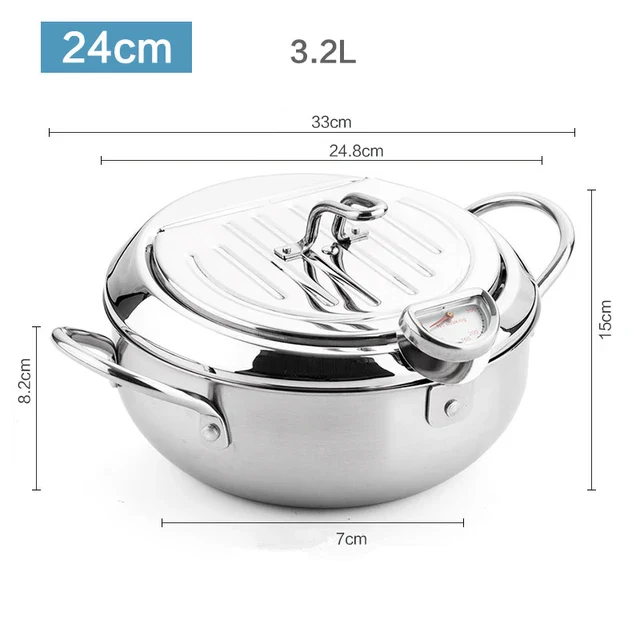 Stainless Deep Frying Pot - Image 5