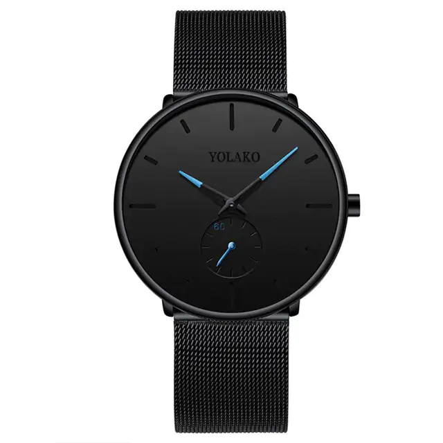 Stainless Mesh Band Watch - Image 17