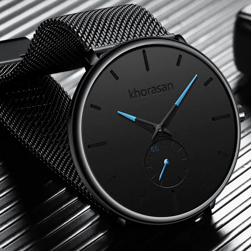 Stainless Mesh Band Watch - Image 2