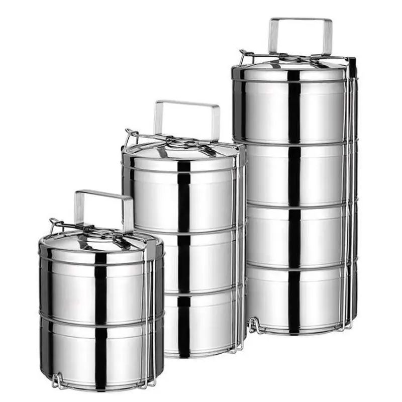 Stainless Steel Double-Layer Insulated Lunch Box - Image 5