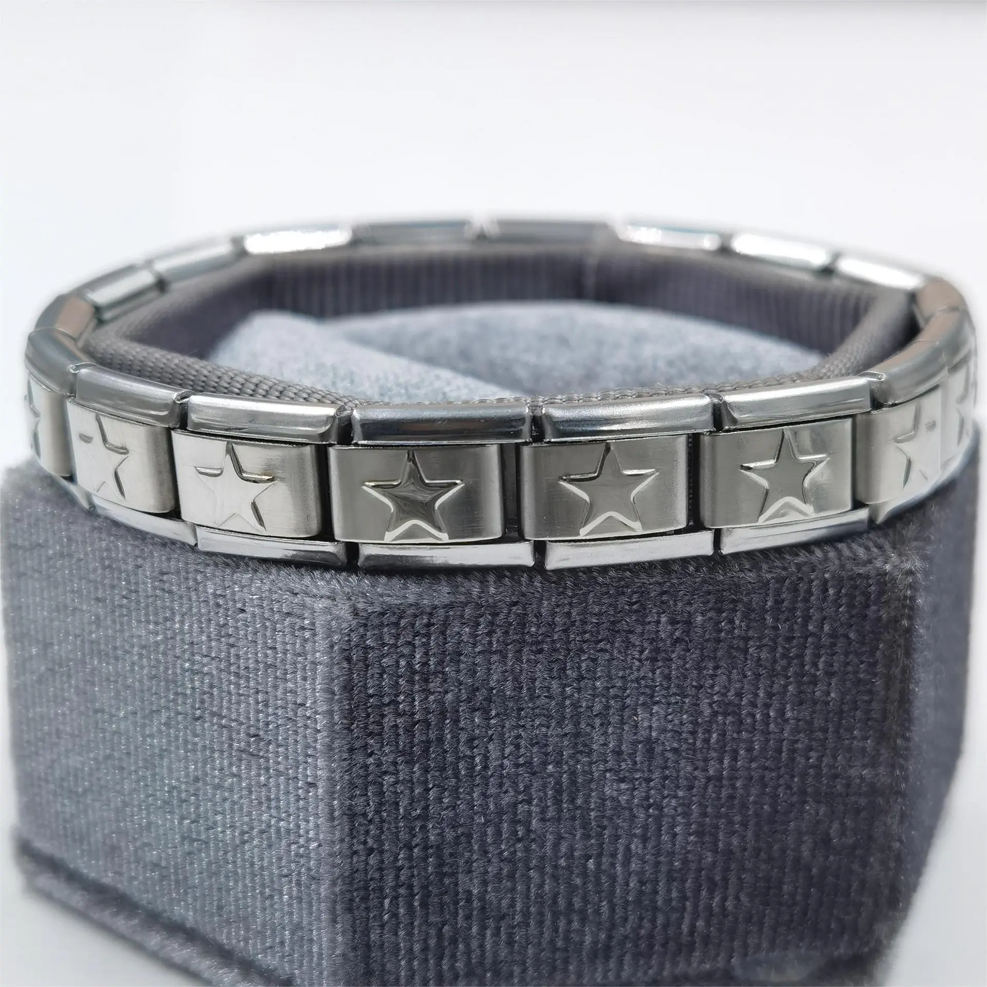 Stainless Steel Five-Point Star Bracelet